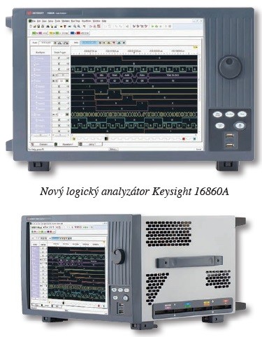 Nový logický analyzátor Keysight 16860A